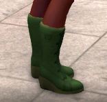 High winter boots, green, side.png