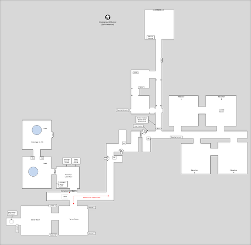 Underground Facility, Evade Wiki